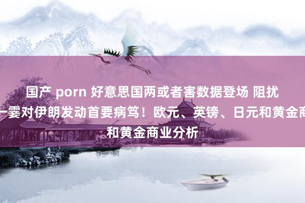 国产 porn 好意思国两或者害数据登场 阻扰以色列一霎对伊朗发动首要病笃！欧元、英镑、日元和黄金商业分析