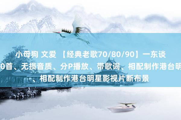 小母狗 文爱 【经典老歌70/80/90】一东谈主一首成名曲100首、无损音质、分P播放、带歌词、相配制作港台明星影视片断布景